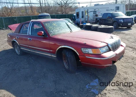 2001 Mercury Grand Marquis Gs z USA, uszkodzony, nr VIN 2MEFM74W91X701613